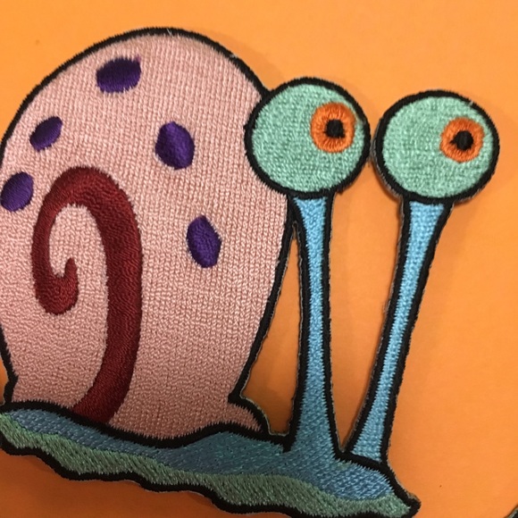 Embroidered Fun Patches Mushrooms & Snail - Picture 4 of 8